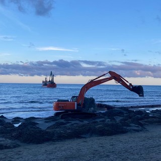 Alassio, stop al ripascimento per il fine settimana