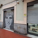 Savona, Bill Gates e Steve Jobs fanno capolino dalle “saracinesche d'artista” nel quartiere di Santa Rita