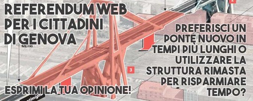 &quot;Preferisci un ponte nuovo?&quot;: il referendum online del Codacons per i genovesi