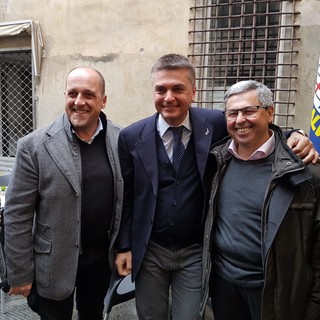 Il Viceministro Rixi a sostegno di Calleri sindaco ad Albenga: &quot;E' una garanzia di vera passione per la sua città&quot; (FOTO e VIDEO)