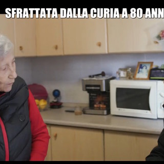 Sfrattata a 80 anni dalla Curia, l’inviato delle Iene trova la soluzione... ma poi: &quot;Se andate in onda, nessun accordo&quot;