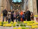Savona, sulla cassa del Cristo Risorto il &quot;grano della fraternità&quot; degli alunni delle scuole (FOTO)