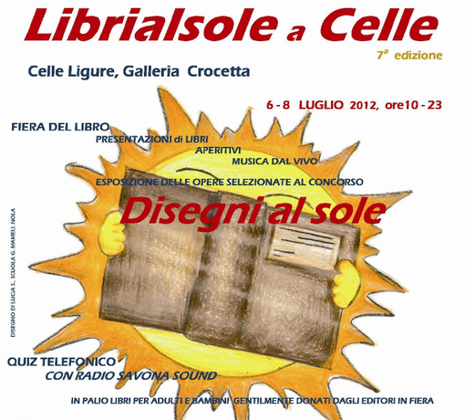 &quot;Libri e disegni al sole&quot; a Celle Ligure