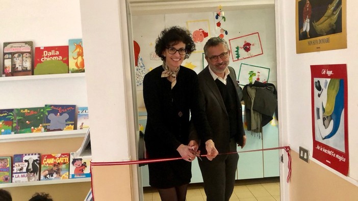 Savona, inaugurata la Biblioteca Scolastica della Scuola d'Infanzia &quot;B. Munari&quot; (FOTO)