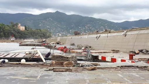 Mareggiata: la Procura indaga per crollo colposo a Rapallo e Santa Margherita