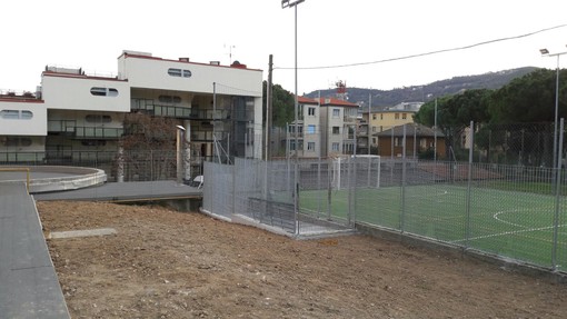 Spotorno: terminati i lavori alle scuole medie e nel parco