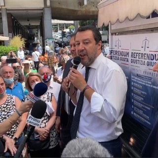 Salvini: &quot;Oggi la legge non è uguale per tutti, la riforma della giustizia la facciamo noi, la fate voi&quot; (VIDEO)