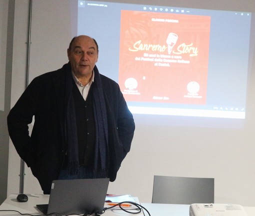 Celle Ligure: grande partecipazione e applausi per la presentazione del libro Sanremo Story di Claudio Porchia