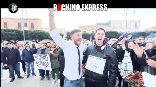 A &quot;Le Iene&quot; il pietrese Sebastiano Gravina trionfa a &quot;Pachino Express&quot;