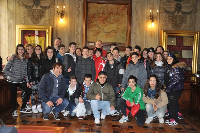 Studenti di Alghero in gita a Finale Ligure