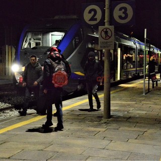 A fuoco uno &quot;scambio&quot; ferroviario a Savigliano, ritardi sulla linea Torino-Savona