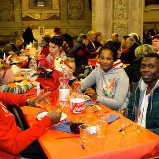 Savona, in San Raffaele e alla Culp il pranzo di Natale di Sant'Egidio