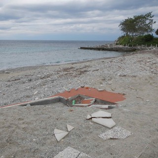 Si è conclusa l'operazione &quot;spiagge e fondali puliti&quot; 2012. Andate a dare un'occhiata alla spiaggia libera di Noli...