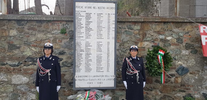 Savona ricorda il 1° marzo 1944 e lo sciopero dei lavoratori con una cerimonia al Priamar (FOTO)