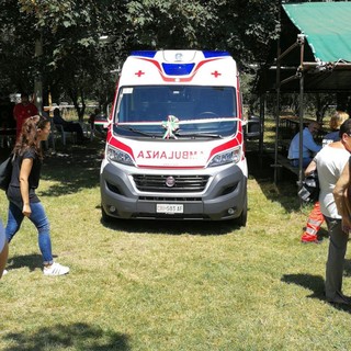 Stella San Giovanni, inaugurata la nuova ambulanza della Croce Rossa (FOTO)