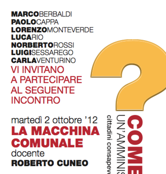 Consapevolezza e formazione contro la crisi: a Celle i corsi sulla Pubblica Amministrazione