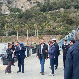 Progetto europeo per la valorizzazione dell'isola Gallinara, sopralluogo del presidente Toti (FOTO)