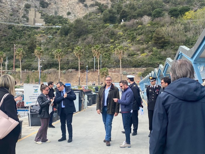 Progetto europeo per la valorizzazione dell'isola Gallinara, sopralluogo del presidente Toti (FOTO)