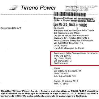 Commissione AIA Ilva di Taranto: le carte processuali tirano in ballo il presidente della Commissione Aia Dario Ticali. Lo stesso diffidato per l'AIA di Tirreno Power?