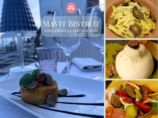 Il tartufo nero estivo del Monferrato conquista le apericene del Bistrot Mavit di Alassio