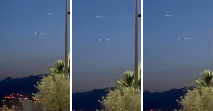 Ufo nei cieli di Genova mentre un aereo decolla, gli esperti: &quot;Una forma assimilabile ai dischi volanti&quot;