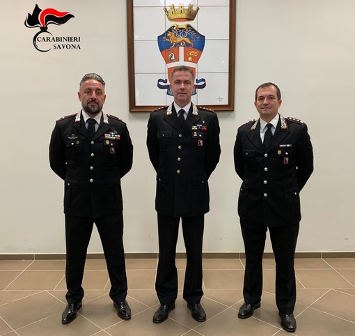 Carabinieri, due nuovi ufficiali al comando provinciale di Savona
