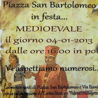 Varazze: Festa Medievale d’inizio anno in piazza San Bartolomeo