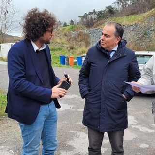 Stella, visita del consigliere Vaccarezza in località Colletto: &quot;Predisposto il progetto per la costruzione di una rotatoria e di un tunnel&quot;