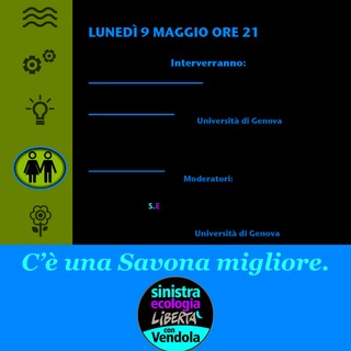 SEL Savona: il calendario dei prossimi incontri in vista delle elezioni