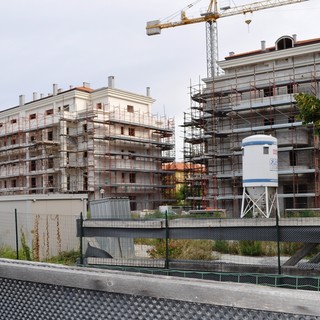 Il cantiere di via Milano