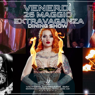 Il Victory Morgana Bay continua ad offrire serate indimenticabili con lo spettacolare format 'Extravaganza Dining Show'