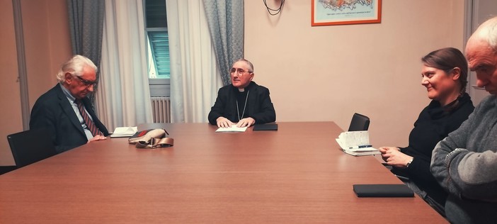 San Francesco di Sales, il Vescovo Borghetti ha incontrato i giornalisti (FOTO)