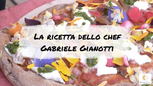 Grandi applausi per lo show cooking dello chef Gabriele Giannotti al V Festival della Cucina con i Fiori di Alassio (Foto e Video)