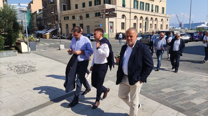 Ministro Giorgetti in visita a Savona, assessore Benveduti (Lega): &quot;Ribadita l'indispensabilità di salvaguardare presidi storici dell'industria ligure come Funivie e Sanac&quot;