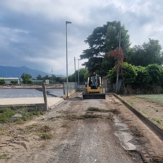 Albenga, al via l'asfaltatura in via San Pietro