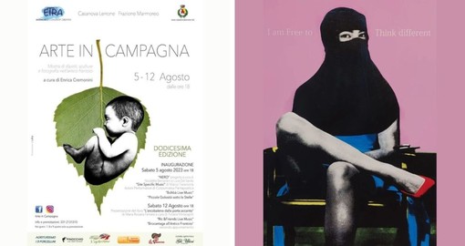 “Arte in Campagna”: il finissage il 12 agosto alle 18. Anche Lafoz tra gli artisti in mostra