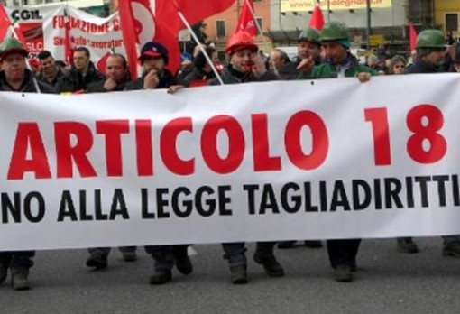 Bocciato il referendum sull'Articolo 18, Rifondazione Comunista Savona attacca: &quot;La lotta per i diritti continua&quot;