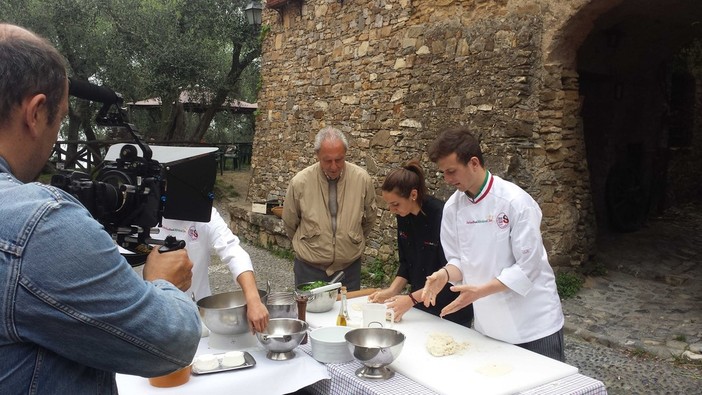 Andora, un video a Colla Micheri per far conoscere all'Expo la torta pasqualina