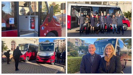 Tpl Linea presenta 5 nuovi autobus: verranno impiegati nel ponente savonese (FOTO e VIDEO)