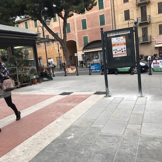 Albenga: concluso il restyling di piazza del Popolo