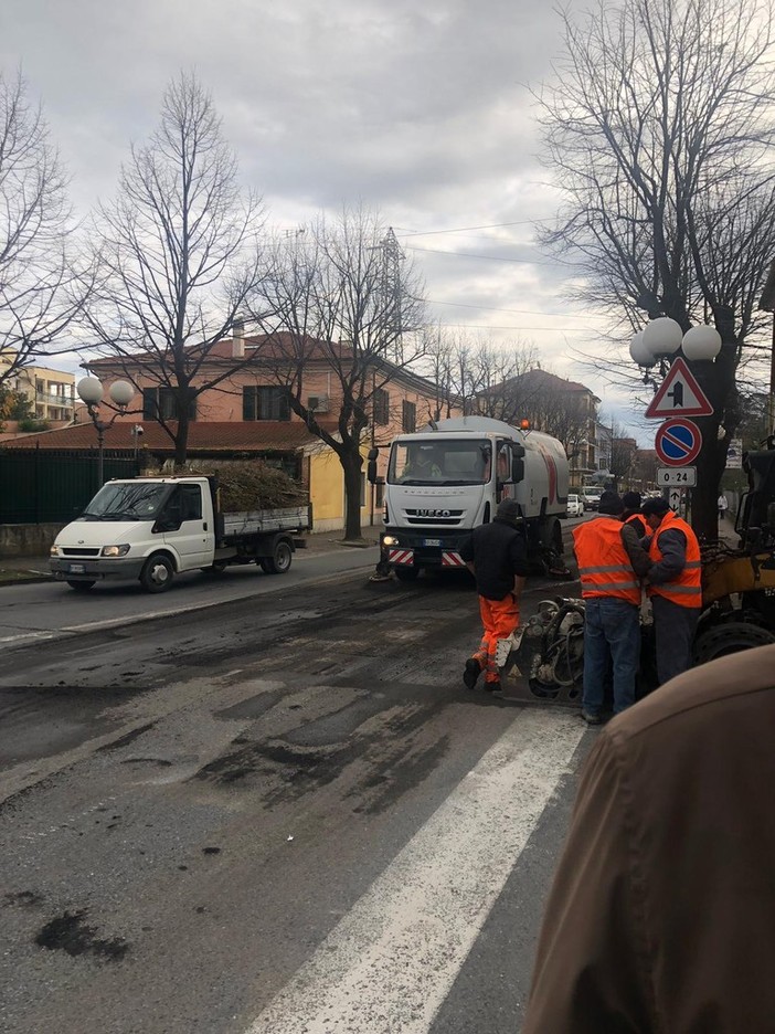 Albenga: al via i lavori di asfaltatura