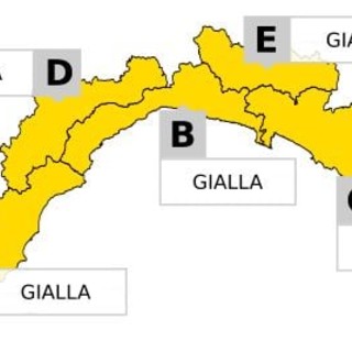 Il maltempo torna sulla Liguria: dalle 21 scatta l'allerta gialla