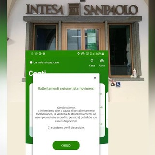 Intesa San Paolo, in tilt app e conti online: niente accredito di stipendi e pensioni