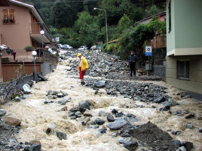 Provincia, Regione e Protezione Civile: sopralluogo a Varazze nelle zone devastate dall'alluvione