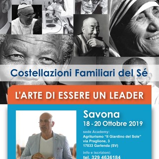 Costellazioni Familiari del Sè: il 18-19-20 ottobre un seminario organizzato dall’Accademia del Counseling di Savona