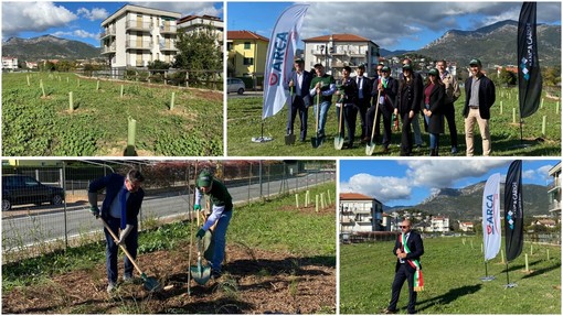 Borghetto S. Spirito, un nuovo polmone verde a due passi dal centro: inaugurato il bosco urbano in via Maiella (FOTO e VIDEO)