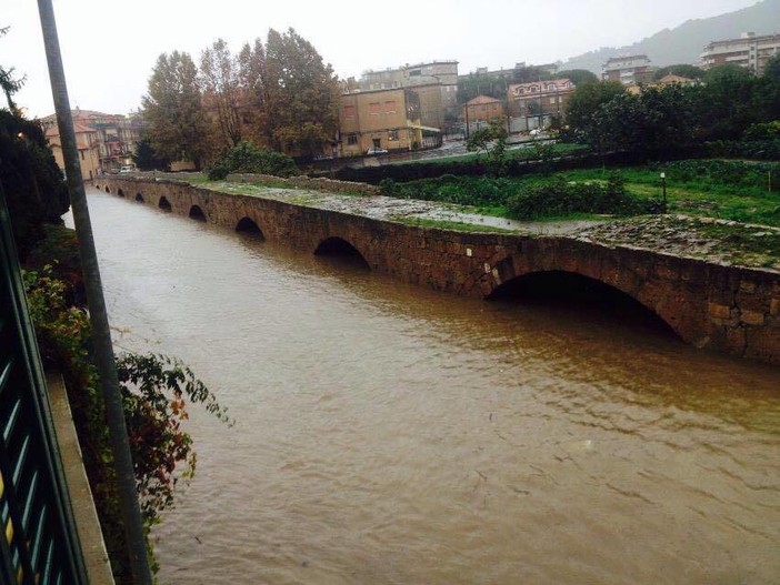 Ad Albenga torna a piovere e si verificano i primi allagamenti