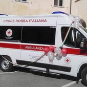 Sassello, la Croce Rossa inaugura una nuova ambulanza