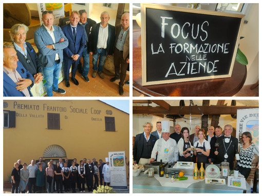 OliOliva 2022, prove di show cooking all’Antica Azienda Raineri. Rinaldi: “Alleanza tra prodotti e territorio che continueremo a difendere” (Foto e Video)