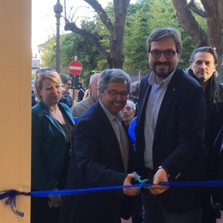 Albenga: Gerolamo Calleri inaugura il point elettorale in viale Martiri (FOTO e VIDEO)